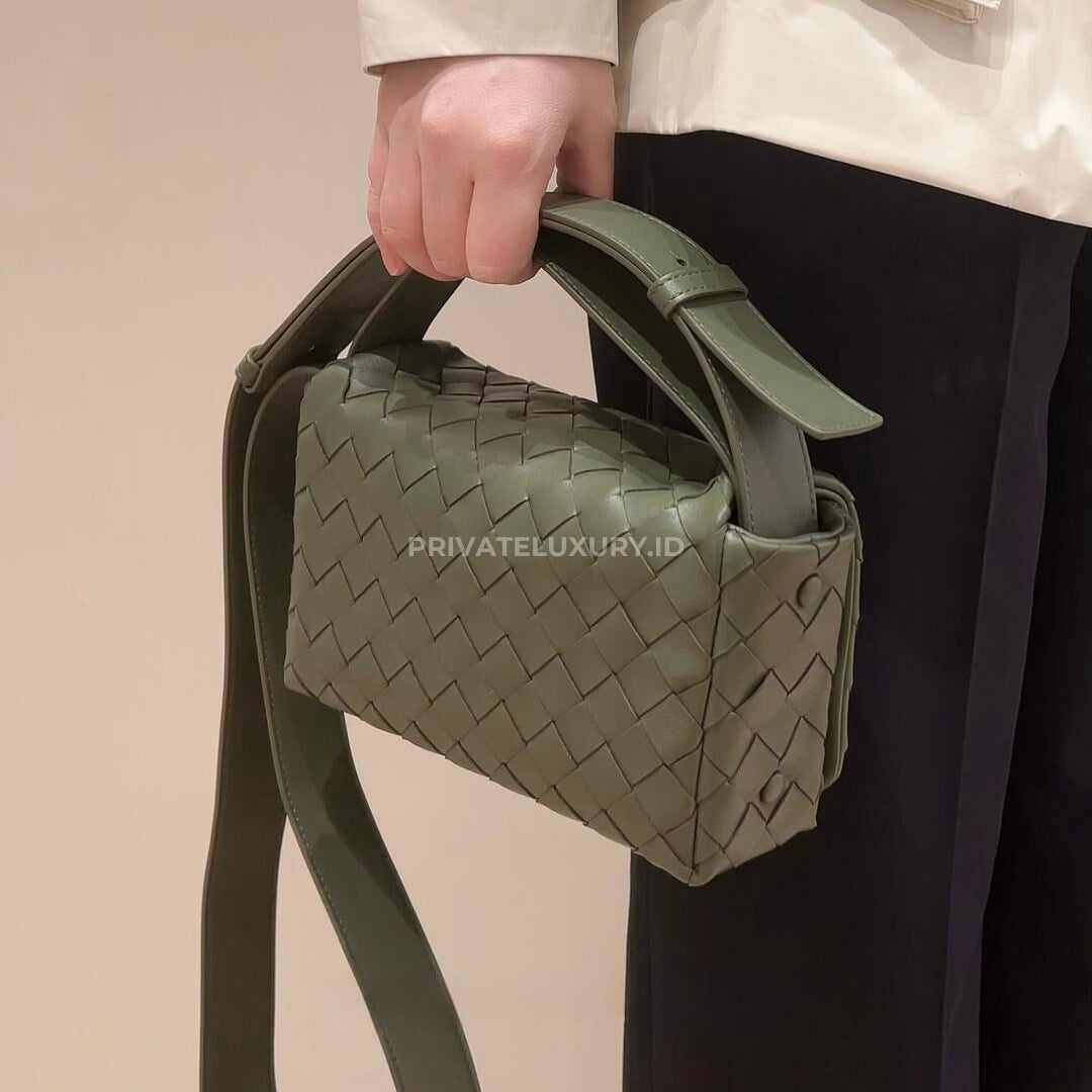 Intrecciato Mini Bag With Flap