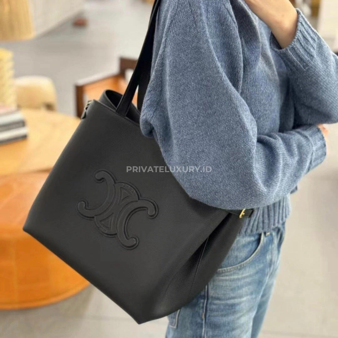 Medium Cabas Anais Cuir Triomphe