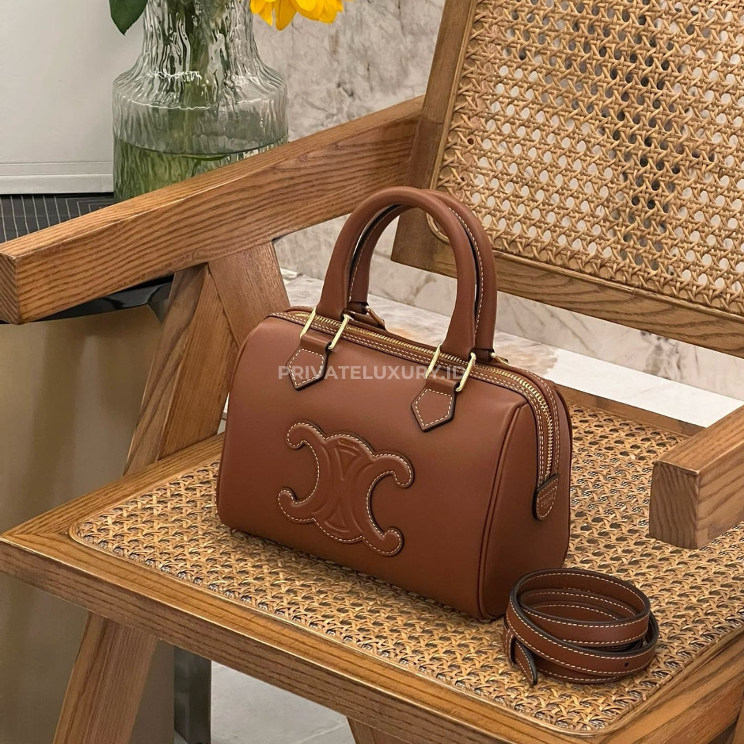 Small Boston Cuir Triomphe