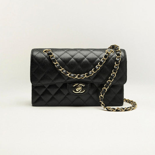 Small Classic Handbag Caviar