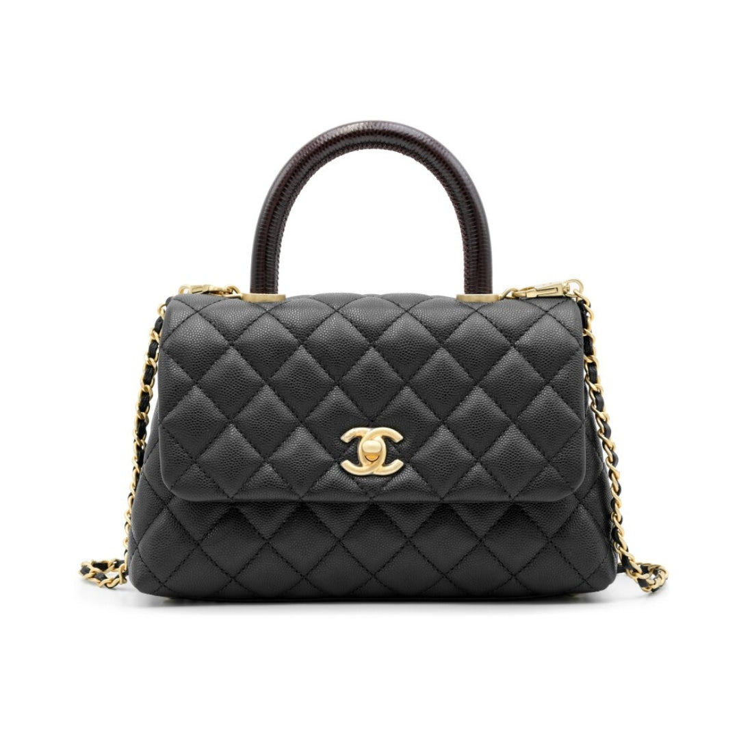 Small Coco Flap Top Handle Bag