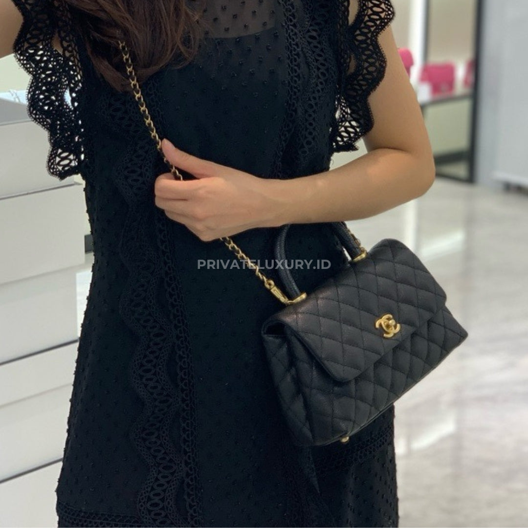 Small Coco Flap Top Handle Bag