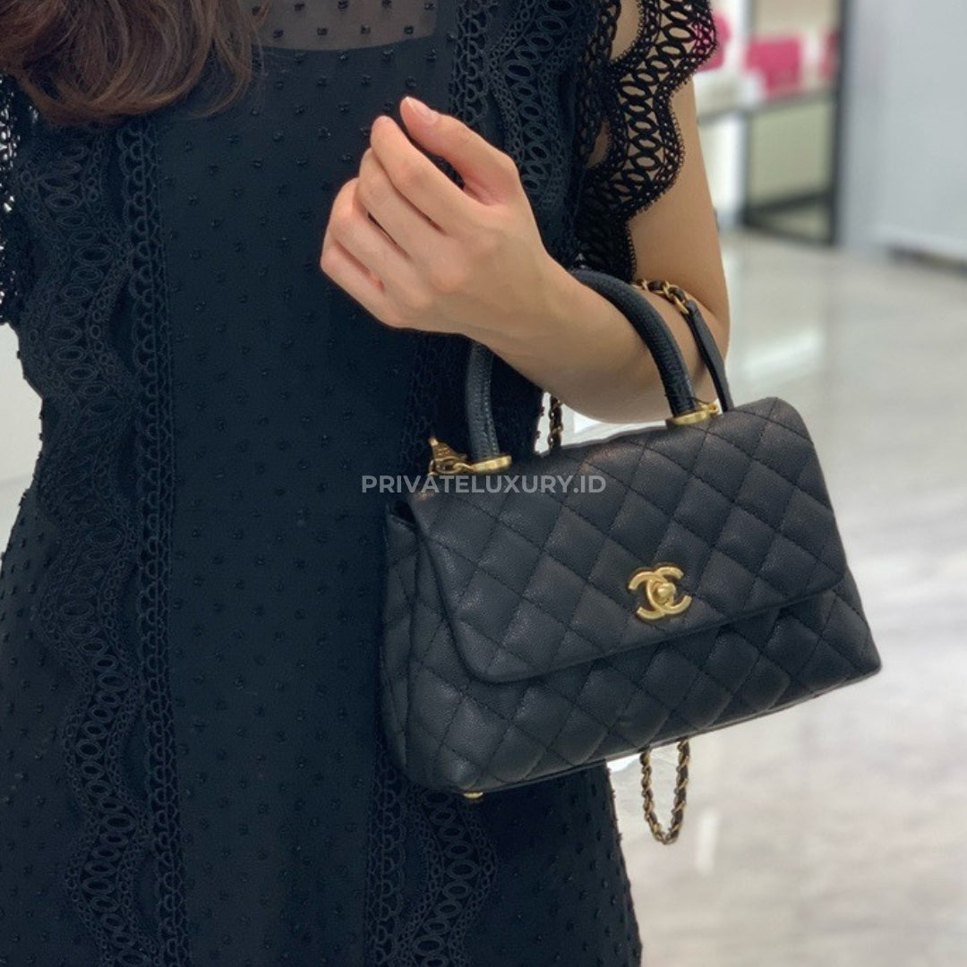 Small Coco Flap Top Handle Bag