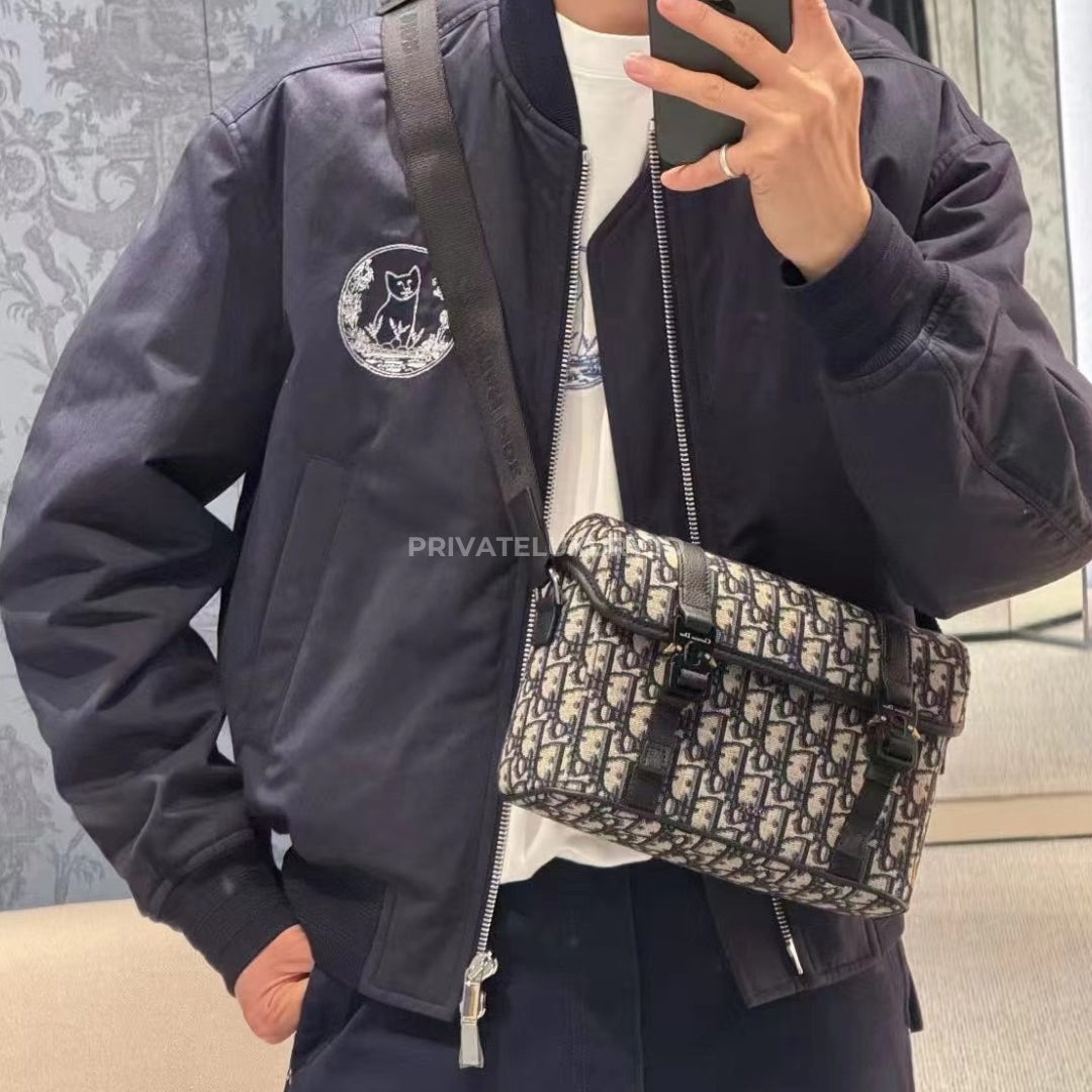 Dior Hit the Road Messenger Bag with Flap