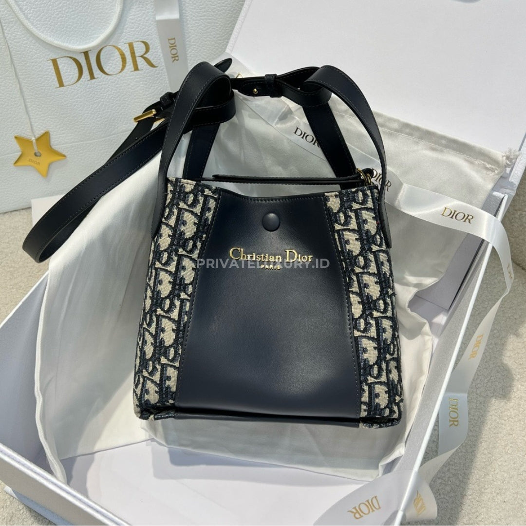 Small Signature Bucket Bag
