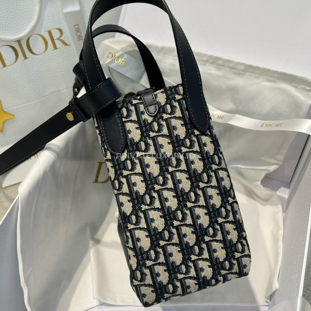 Small Signature Bucket Bag
