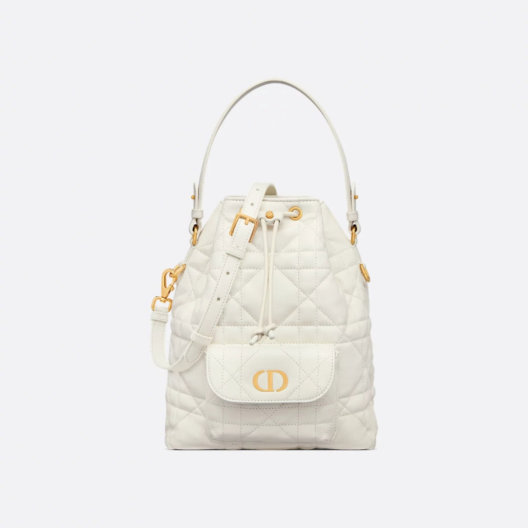 Small Dior Caro Bucket Bag