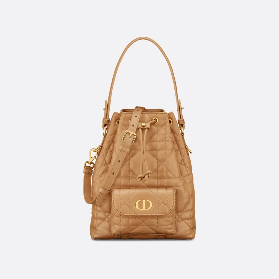 Small Dior Caro Bucket Bag