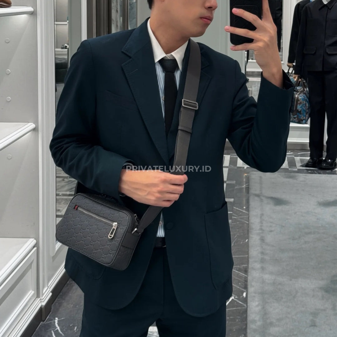 GG Emblem Small Crossbody Bag