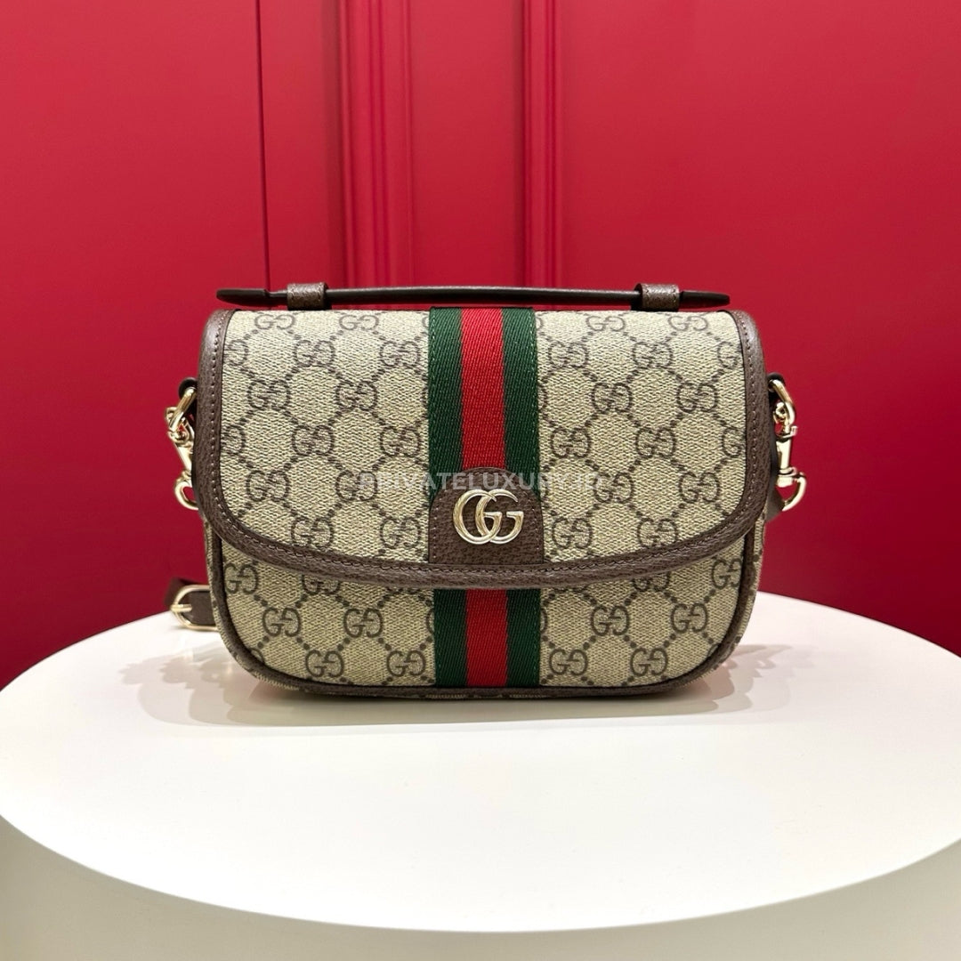 Ophidia Small Top Handle Bag