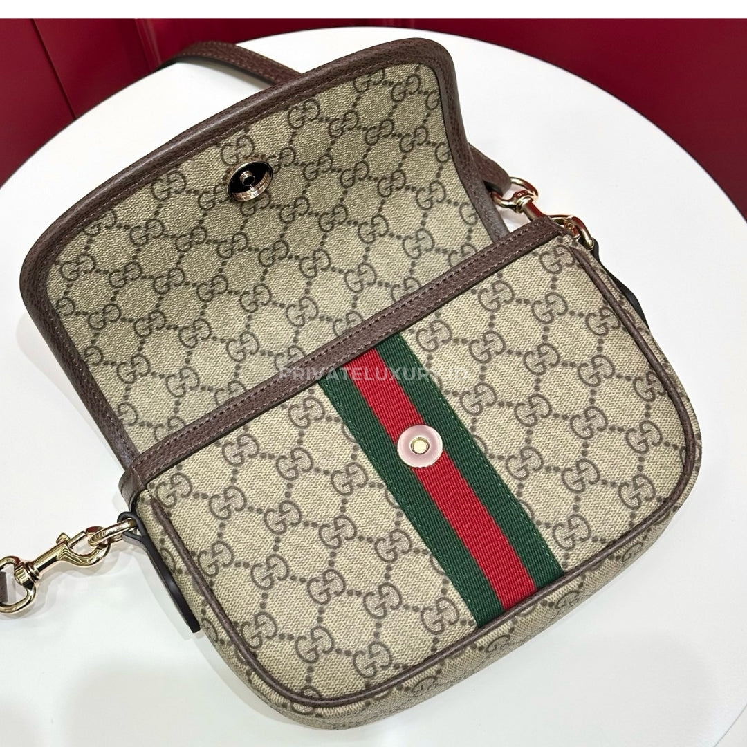 Ophidia Small Top Handle Bag