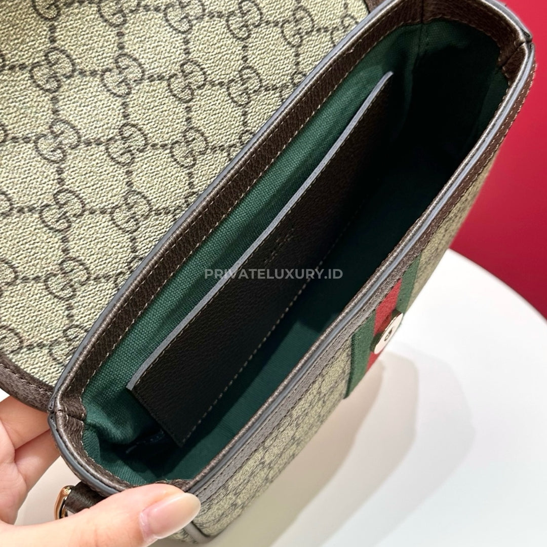 Ophidia Small Top Handle Bag
