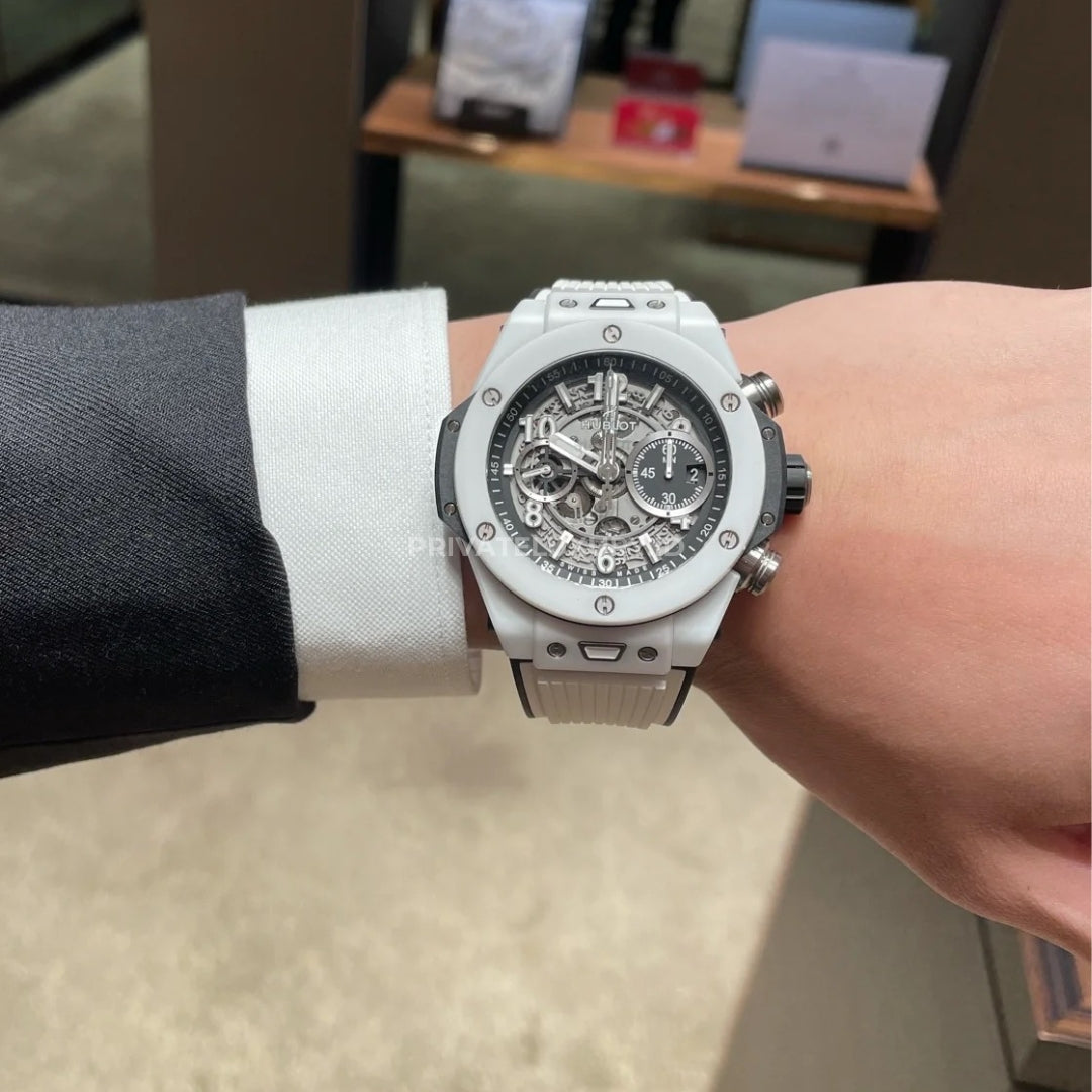 Big Bang 44 - 421.HX.1170.RX Unico White Ceramic