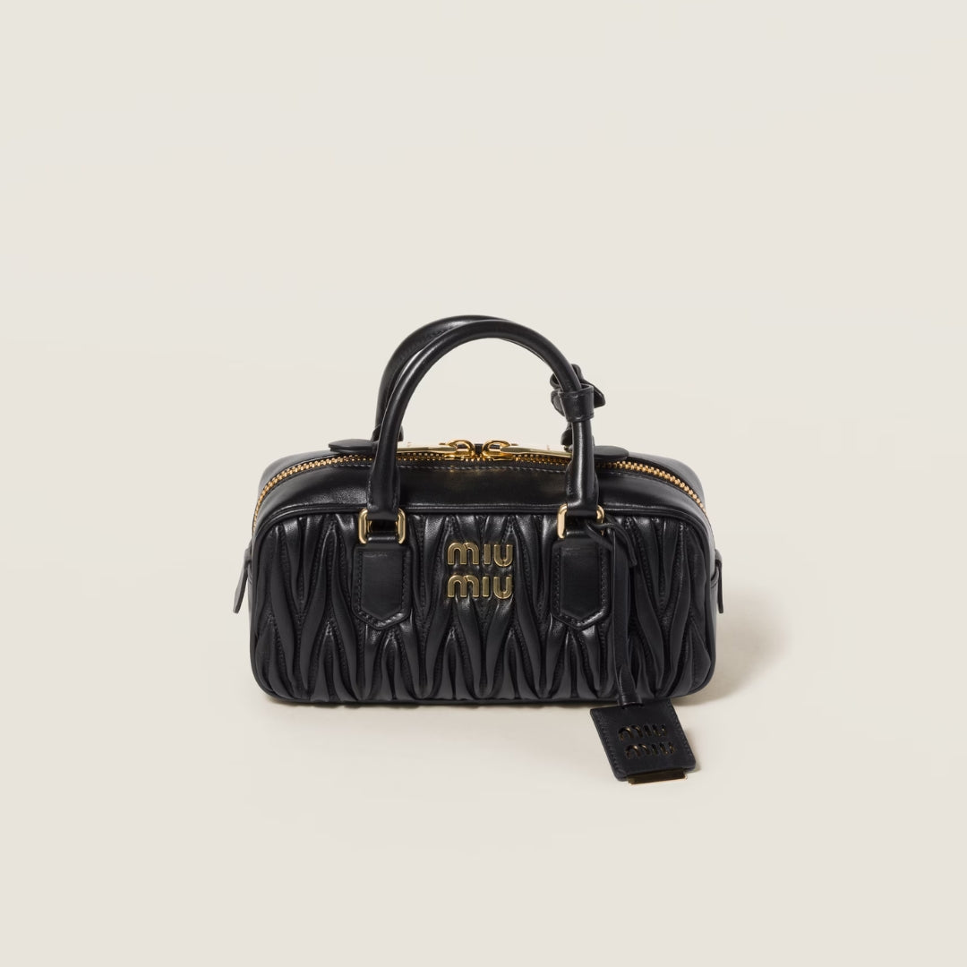 Arcadie Matelassé Nappa Leather Bag