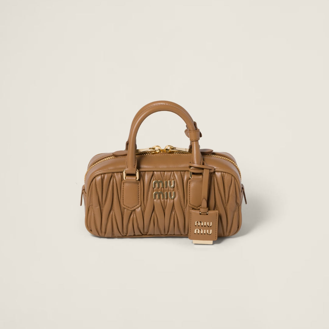 Arcadie Matelassé Nappa Leather Bag