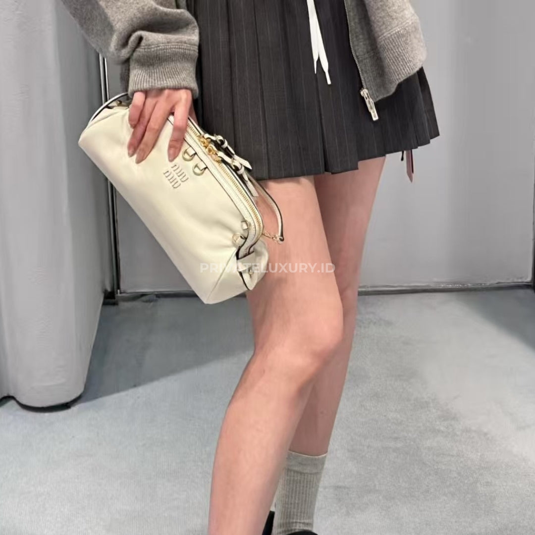 Caprice Leather Clutch