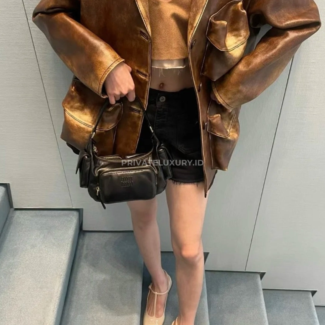 Nappa Leather Pocket bag