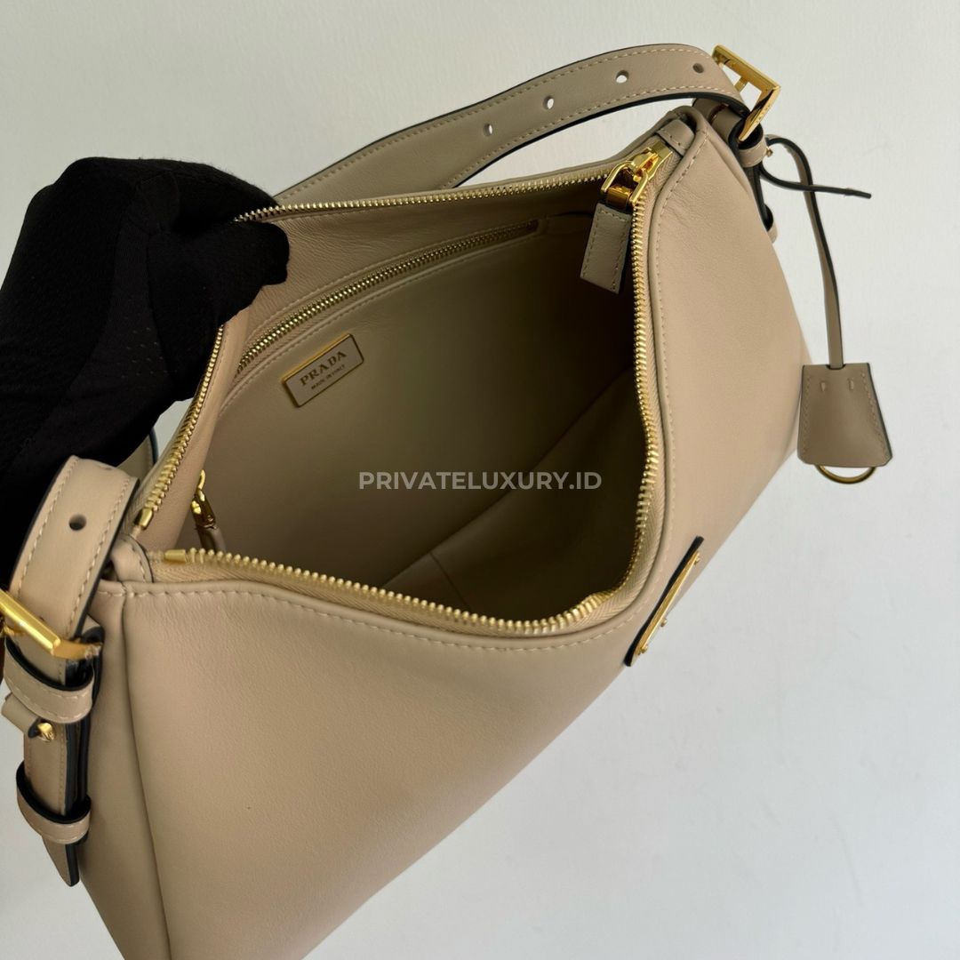 Aimee Large Leather Shoulder Bag