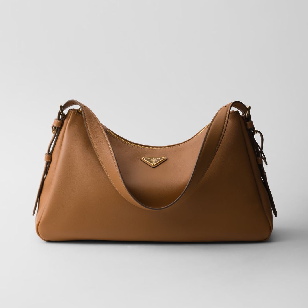 Aimee Large Leather Shoulder Bag