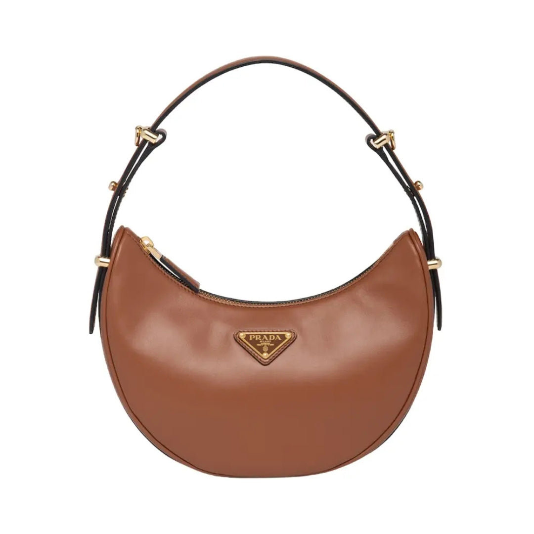 Arqué Leather Shoulder Bag