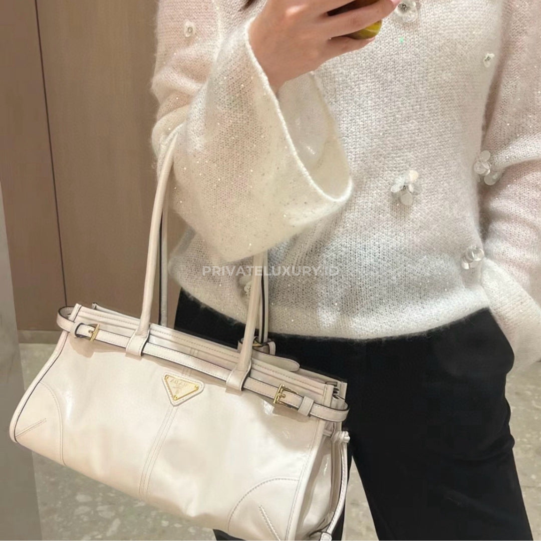 Prada Bonnie Medium Leather Handbag