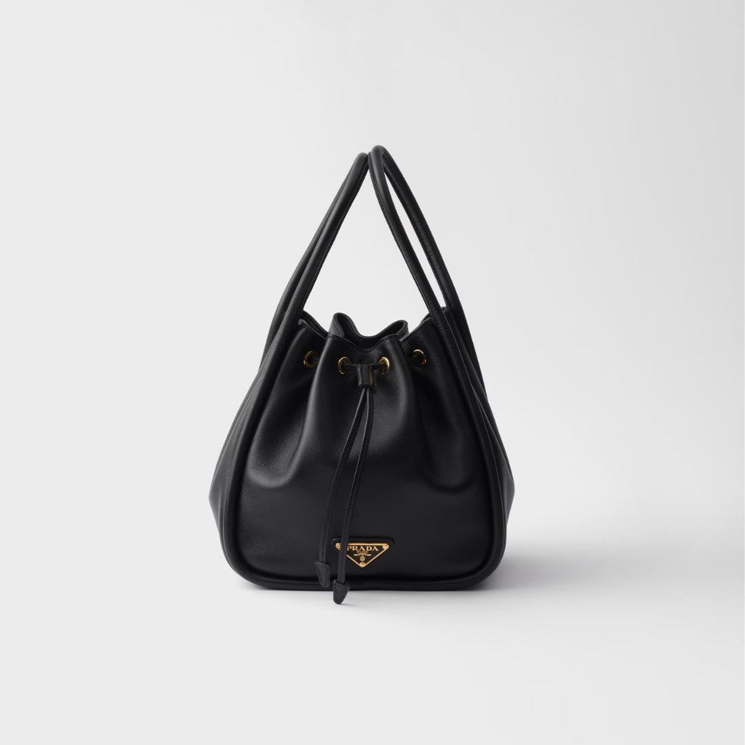 Prada Darling Mini Leather Bucket Bag