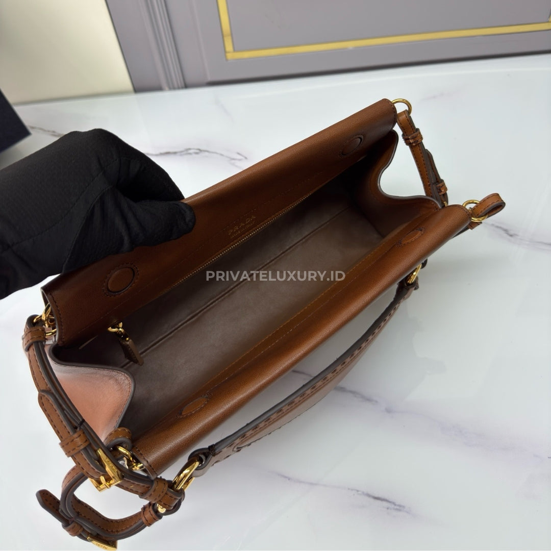 Prada Enchaîné Medium Leather Bag