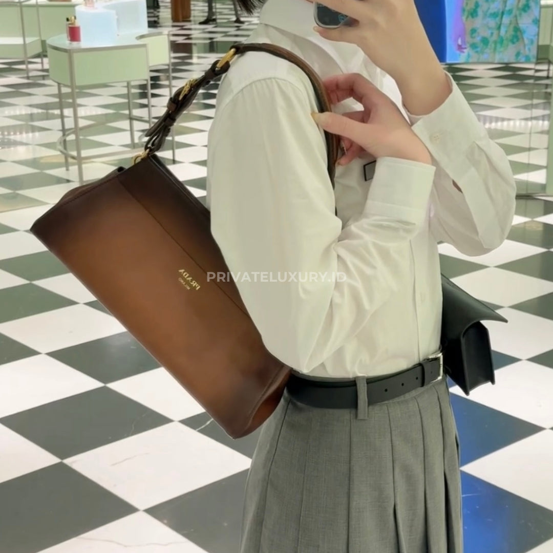 Prada Enchaîné Medium Leather Bag