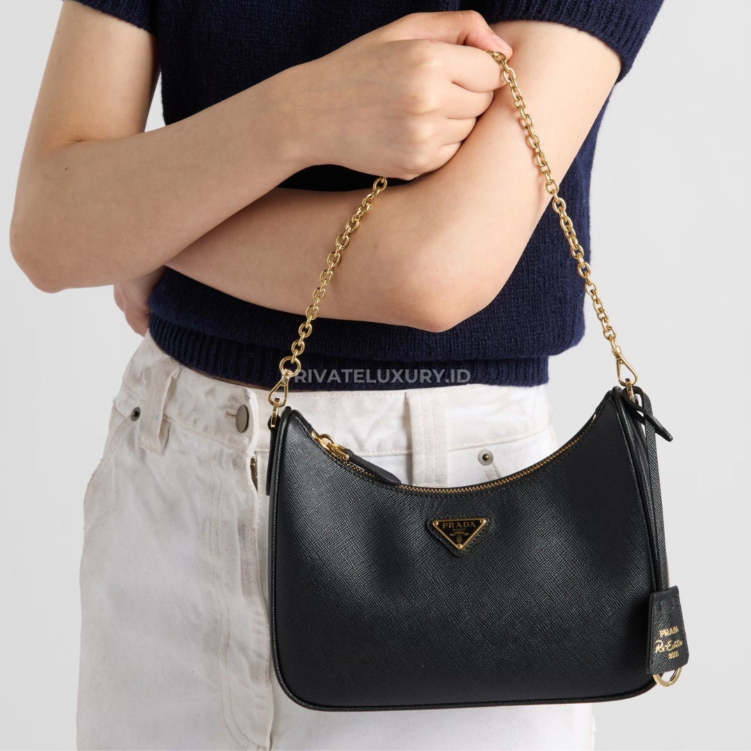 Re-Edition 2005 Saffiano Leather Bag