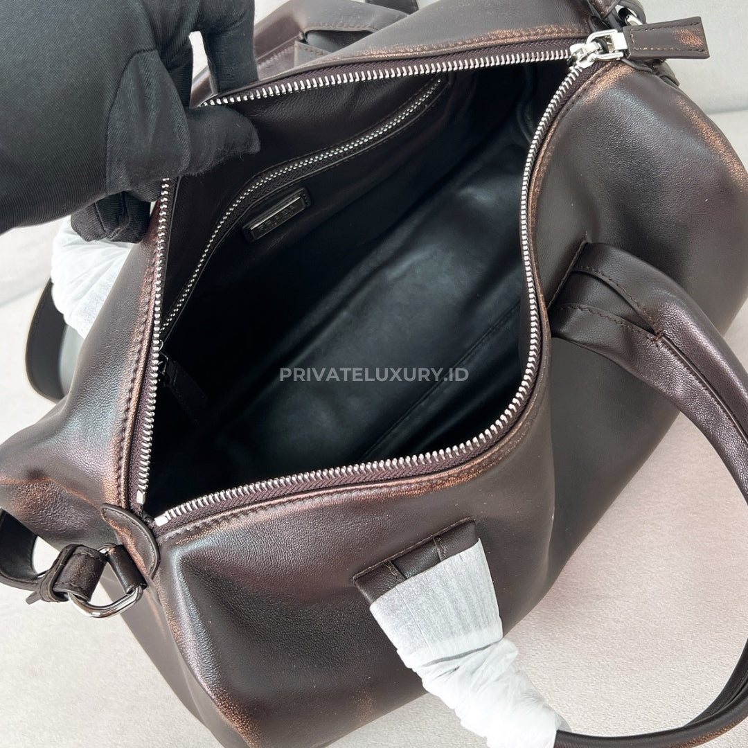 Small Nappa Leather Duffle Bag