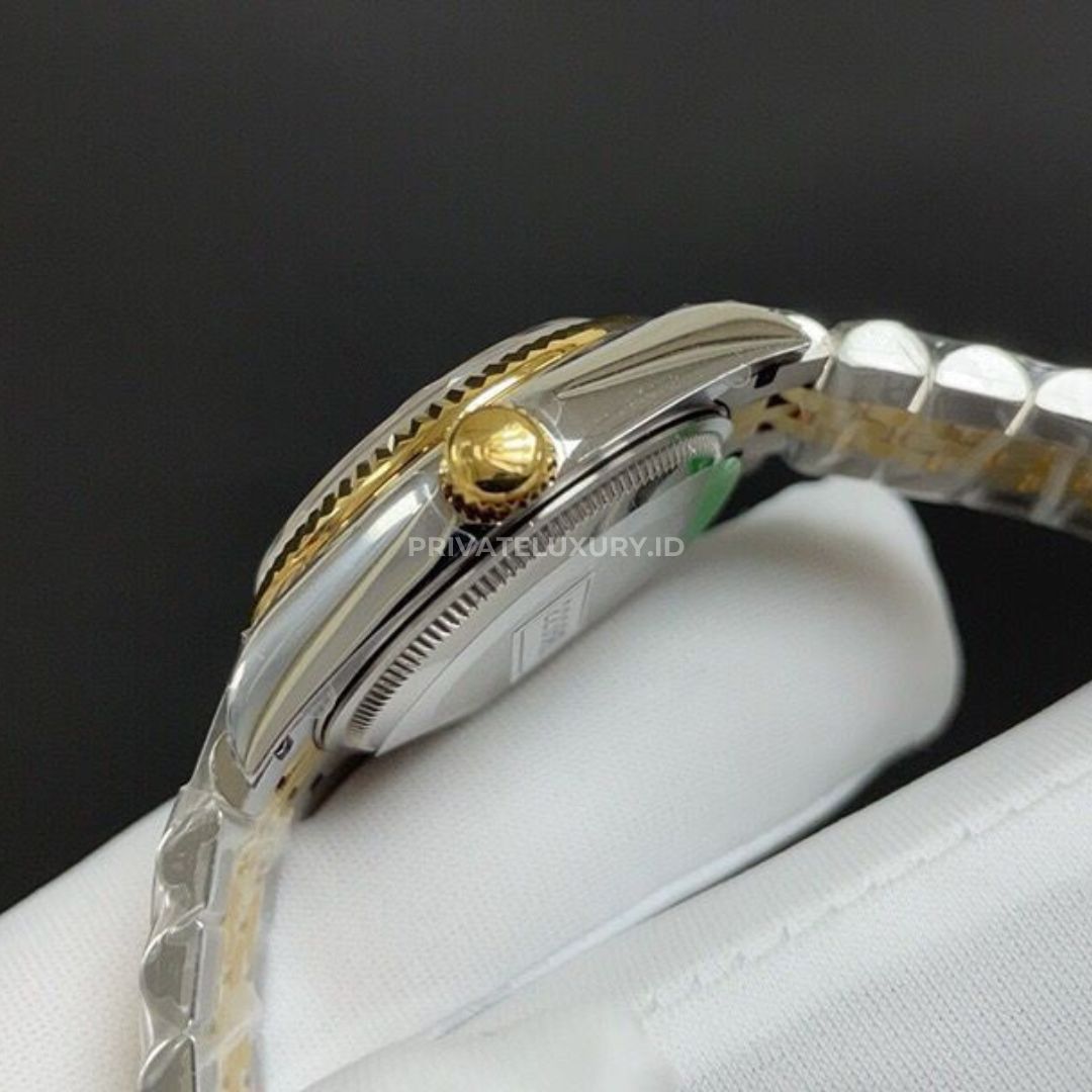 Datejust 31 - 278273G Silver Diamonds Jubilee Steel-YG