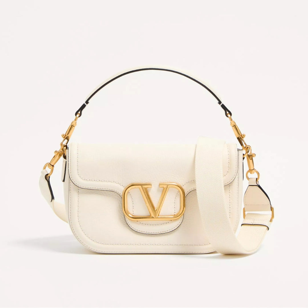 Alltime Grainy Calfskin Shoulder Bag