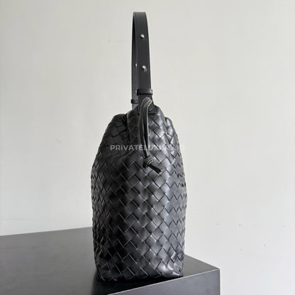 Intrecciato Biblioteca Bucket