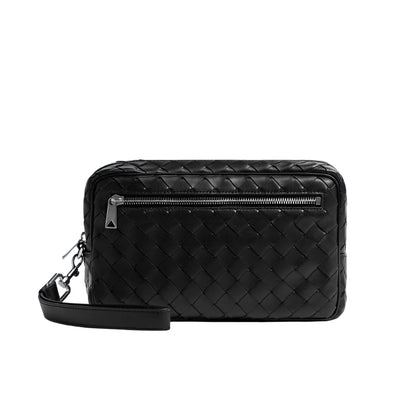 Intrecciato Pouch With Wristlet