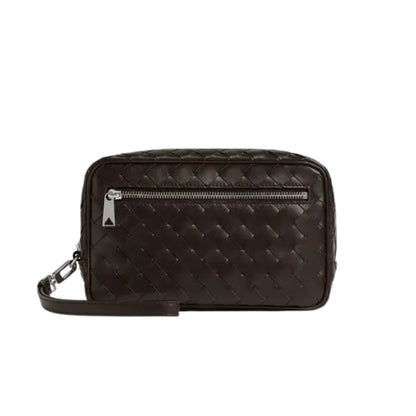 Intrecciato Pouch With Wristlet