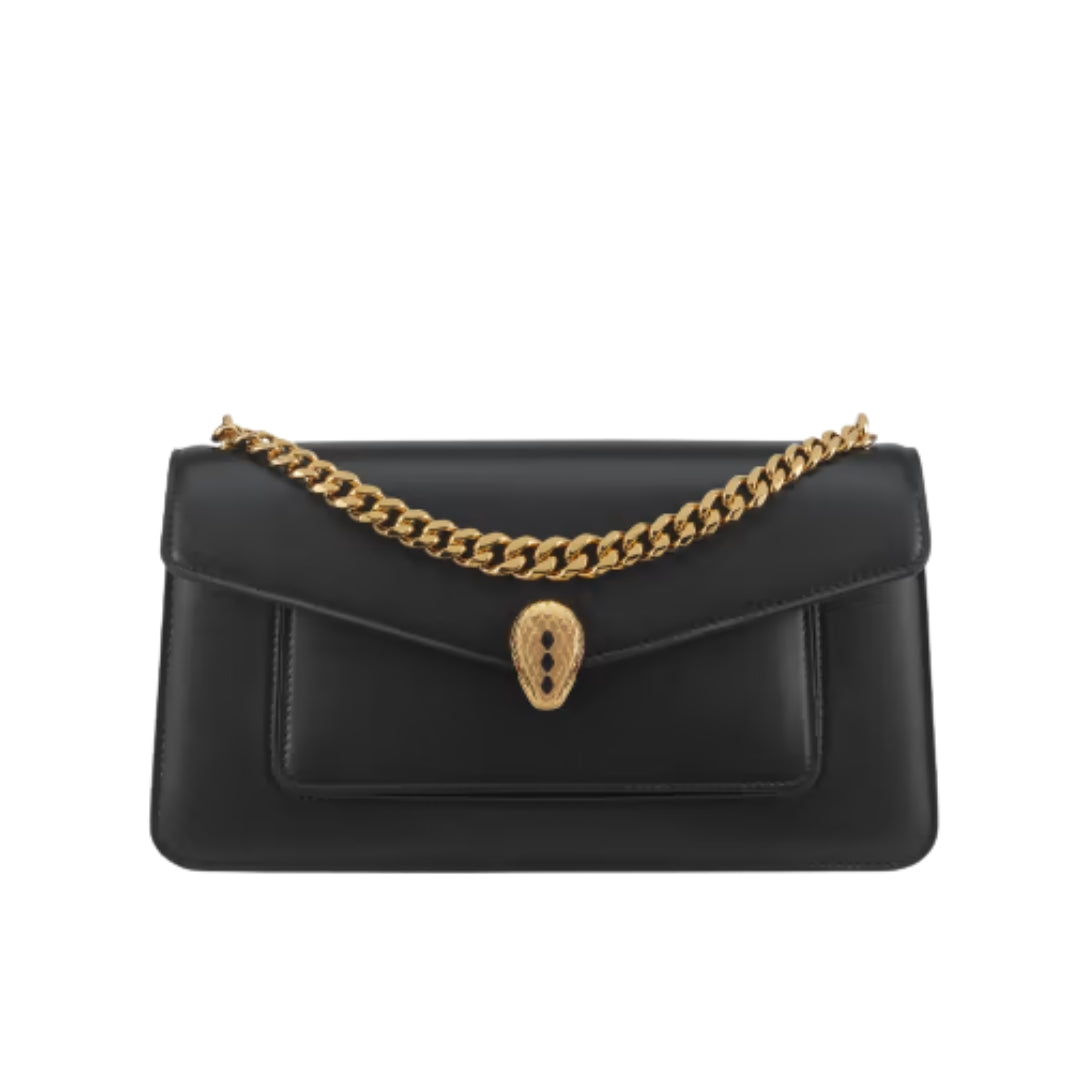 Serpenti East-West Maxi Chain Shoulder Bag