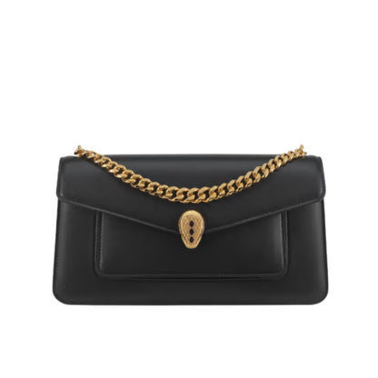 Serpenti East-West Maxi Chain Shoulder Bag