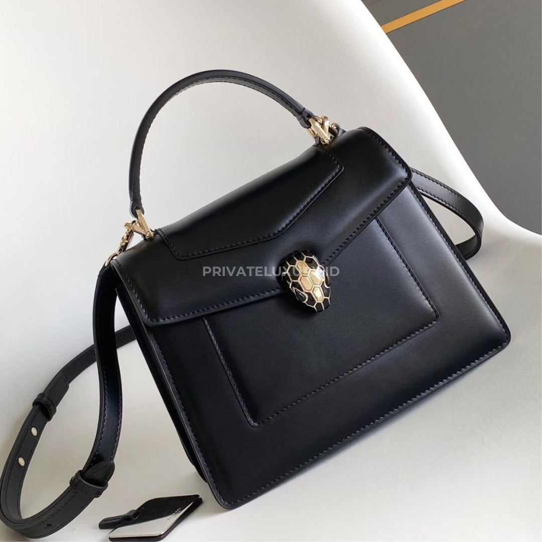 Serpenti Forever Medium Top Handle Bag