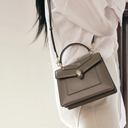 Serpenti Forever Medium Top Handle Bag