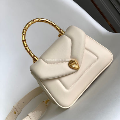 Serpenti Reverse Top Handle