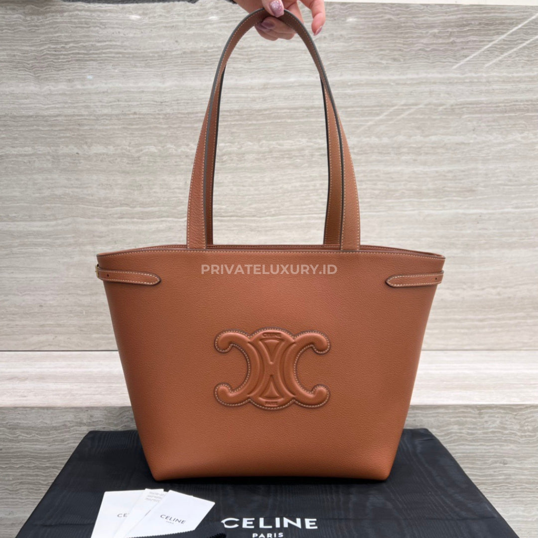 Medium Cabas Anais Cuir Triomphe