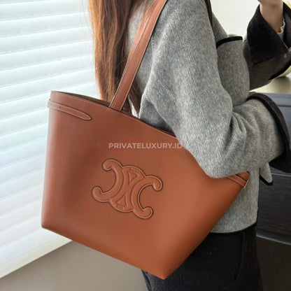 Medium Cabas Anais Cuir Triomphe