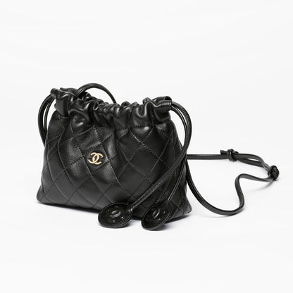 Clutch With Leather Strap