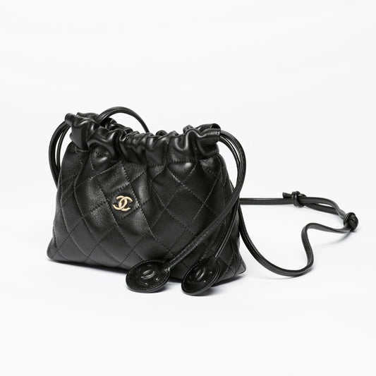 Clutch With Leather Strap