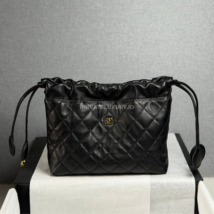 Clutch With Leather Strap