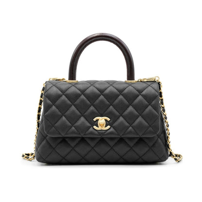 Small Coco Flap Top Handle Bag