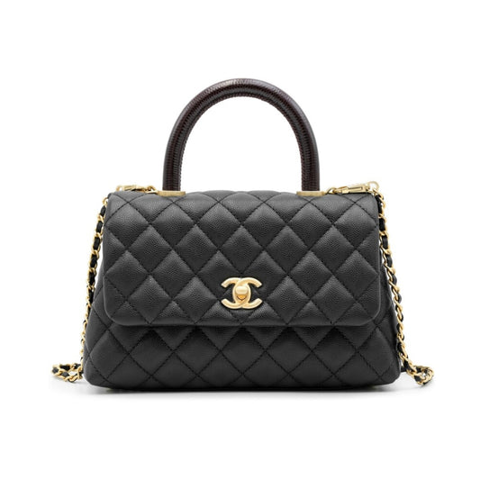 Small Coco Flap Top Handle Bag