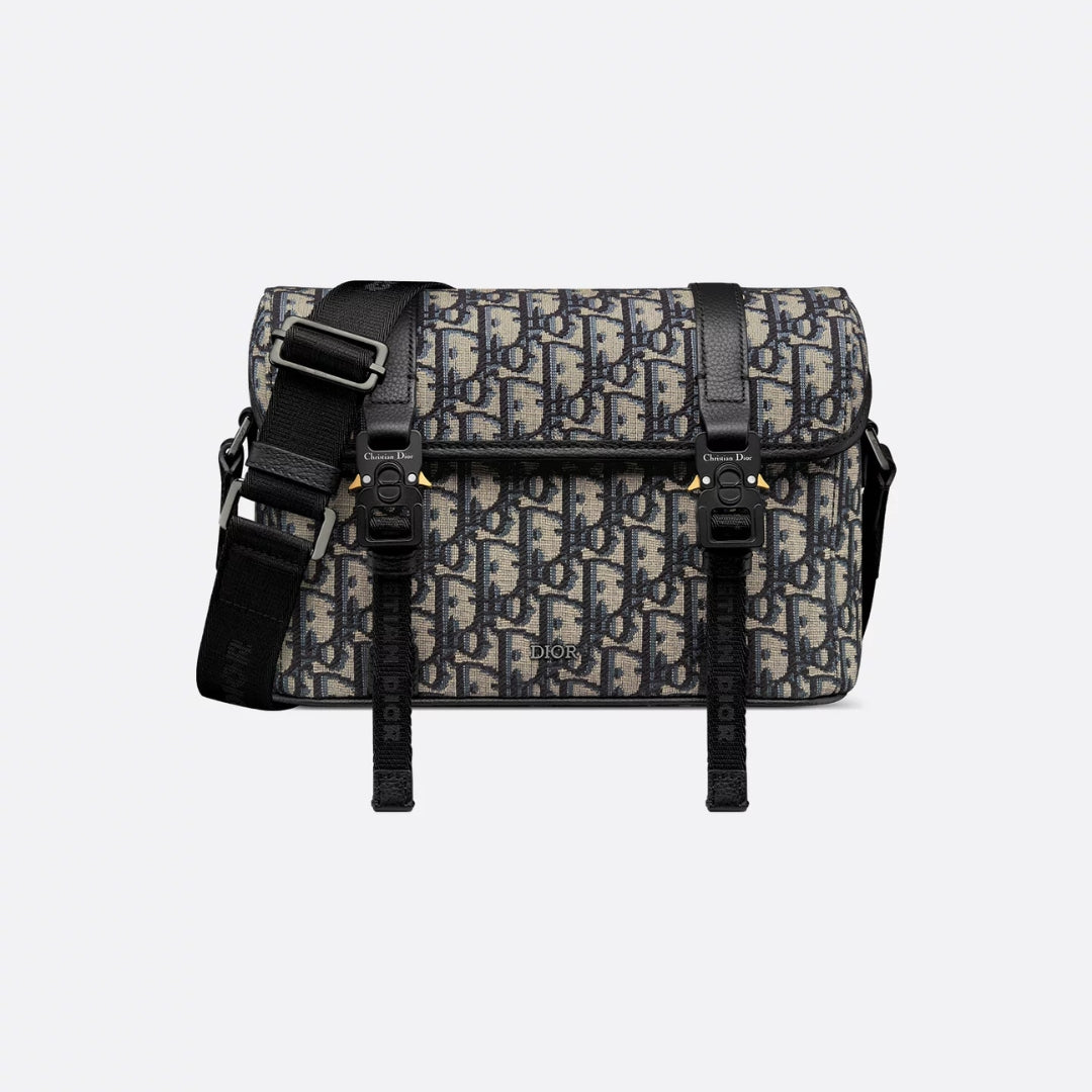Dior Hit the Road Messenger Bag with Flap