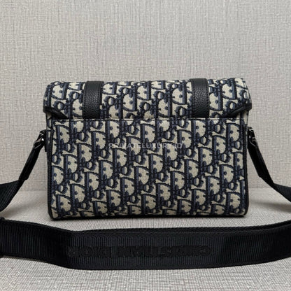 Dior Hit the Road Messenger Bag with Flap