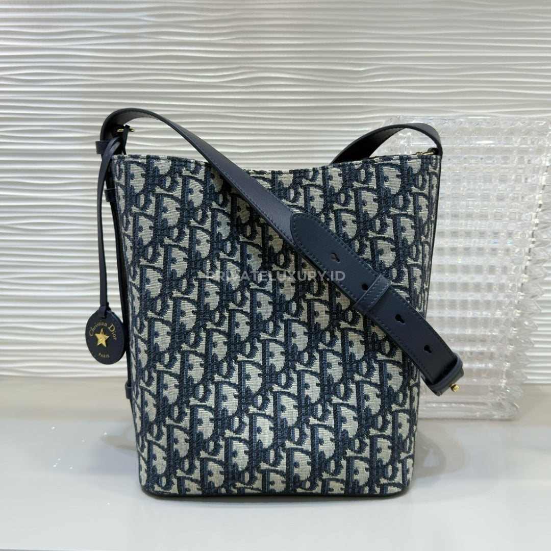 Small Diorstar Bucket Bag